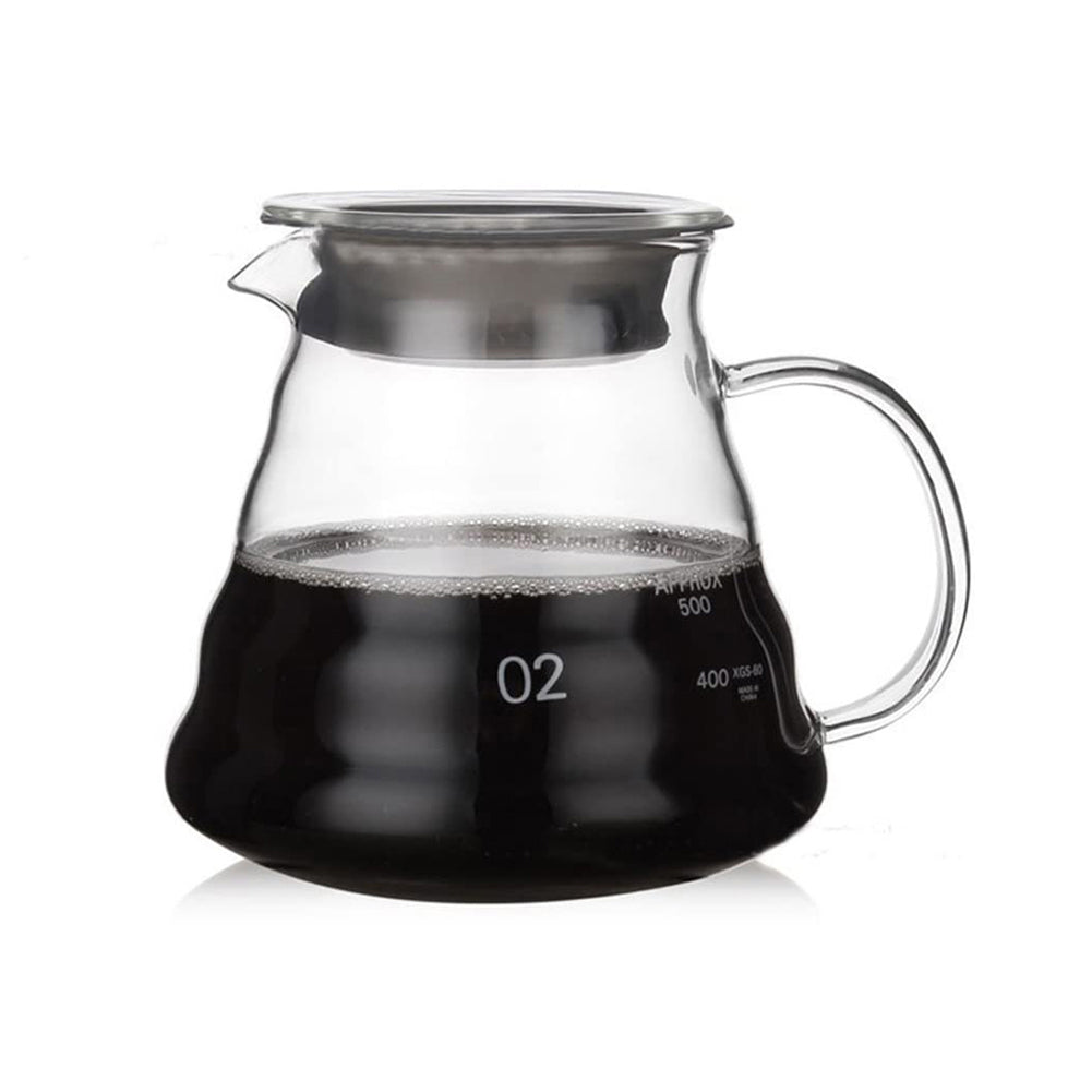 Glass Coffee Carafe, Standard Coffee Server for Pour Over Coffee